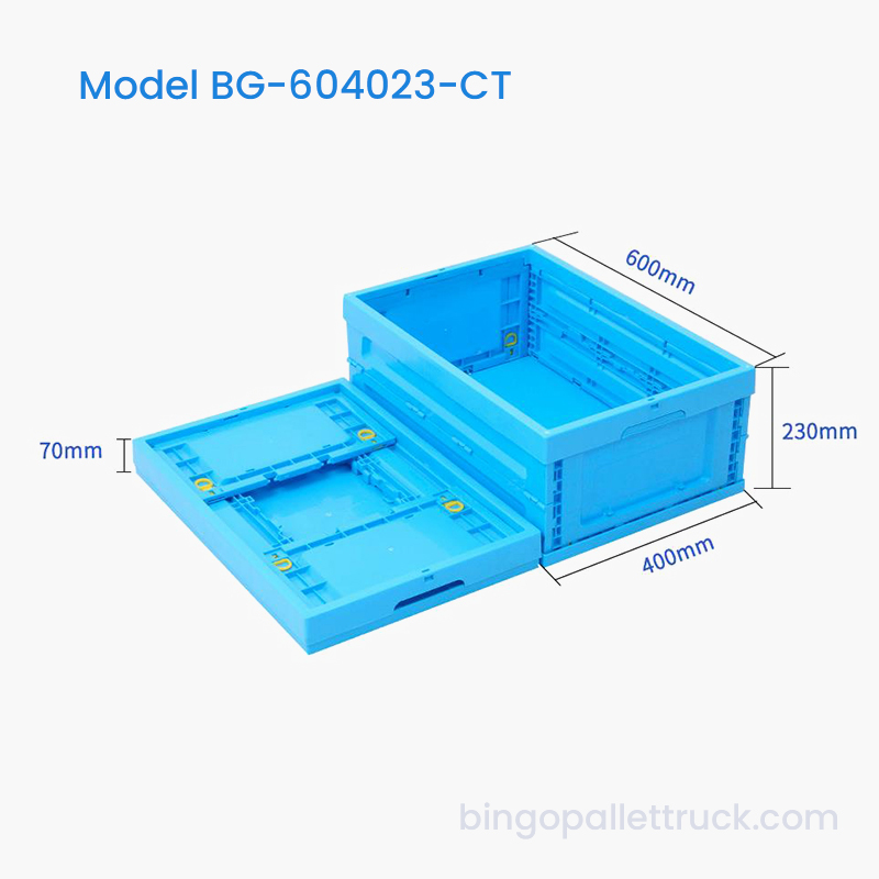 Складная пластиковая коробка Tote 42 л для сортировки складских товаров