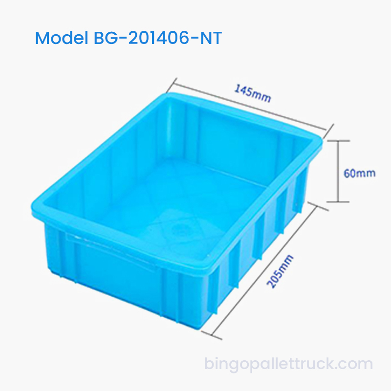 1л HDPE Nestable пластиковый ящик для хранения небольших продуктов питания