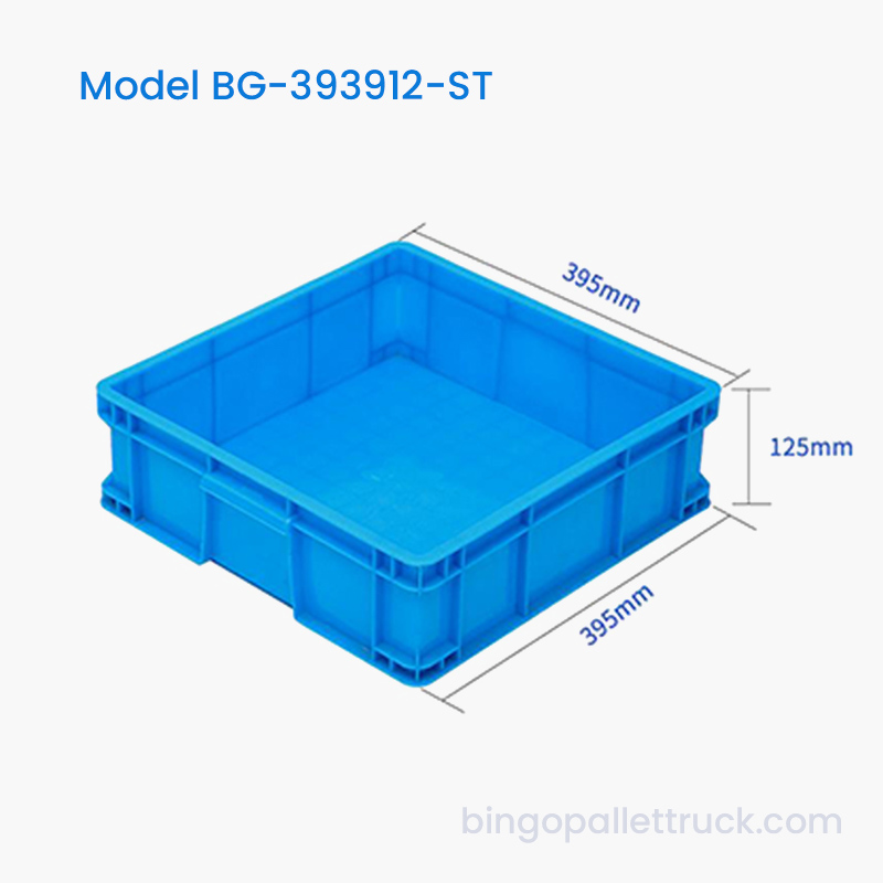 15л штабелируемая коробка для пищевых продуктов HDPE для производства