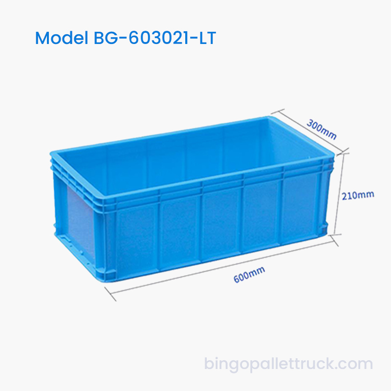 31L HDPE логистический пластиковый ящик для сортировки на складе
