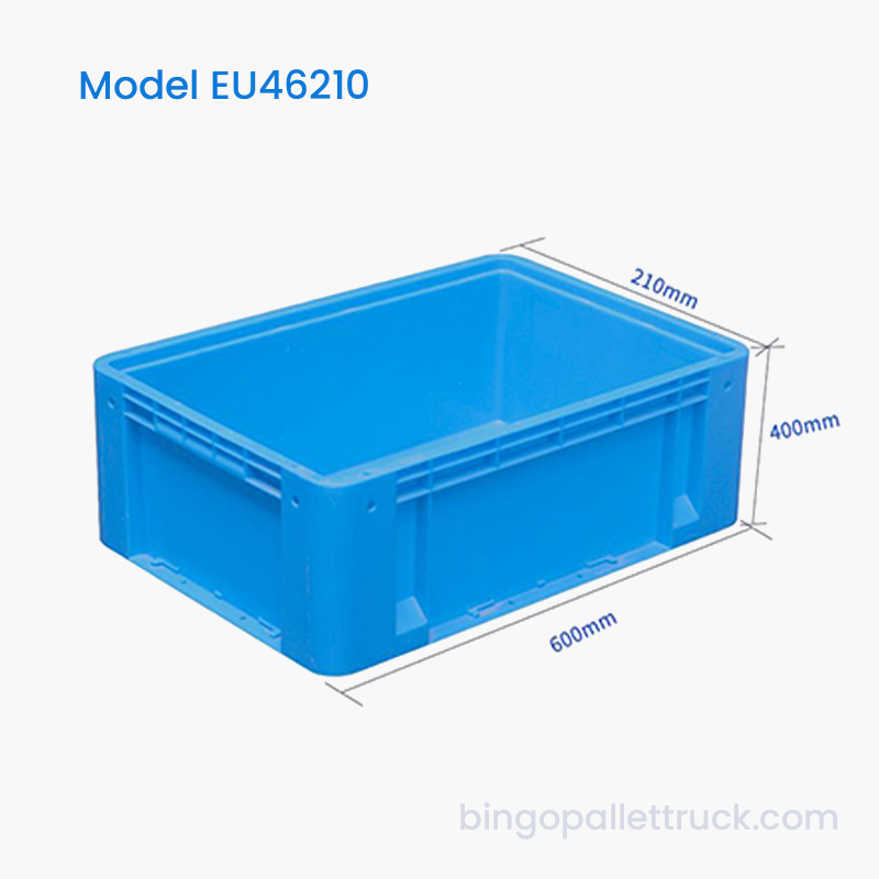 43L HDPE ЕС пластиковый контейнер для хранения Tote для использования внутри помещений